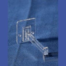 GANCHO    A pared recto de 100 mm libres<br>Medidas: 34 x 42 mm<br>